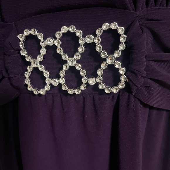 Olivia Matthews Purple Cocktail Dress - Picture 4 of 5